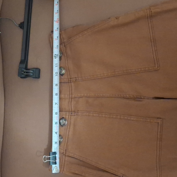 Stylish Brown Wide-Leg Pants - Picture 10 of 12